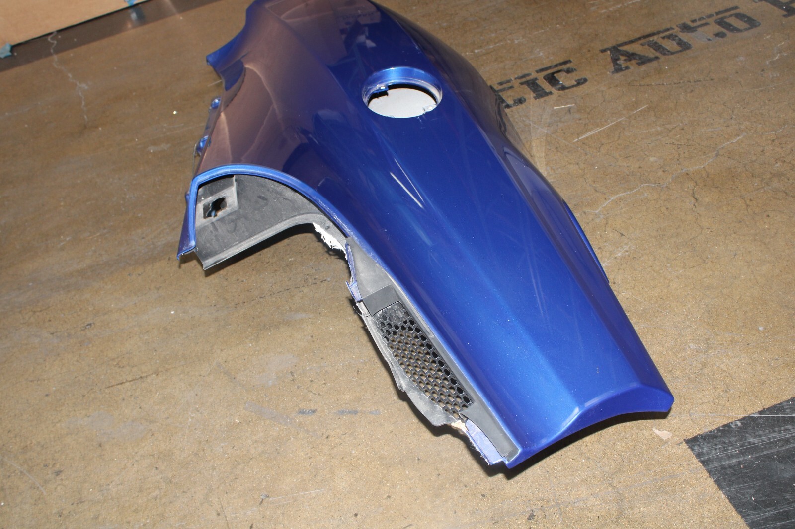 McLaren MP4-12C Spider, LH, Left, Quarter Panel, Blue, Used