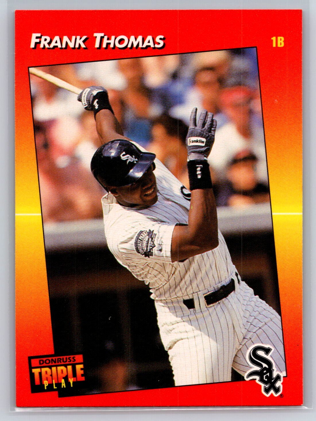 1992 Triple Play #6 Frank Thomas Excellent
