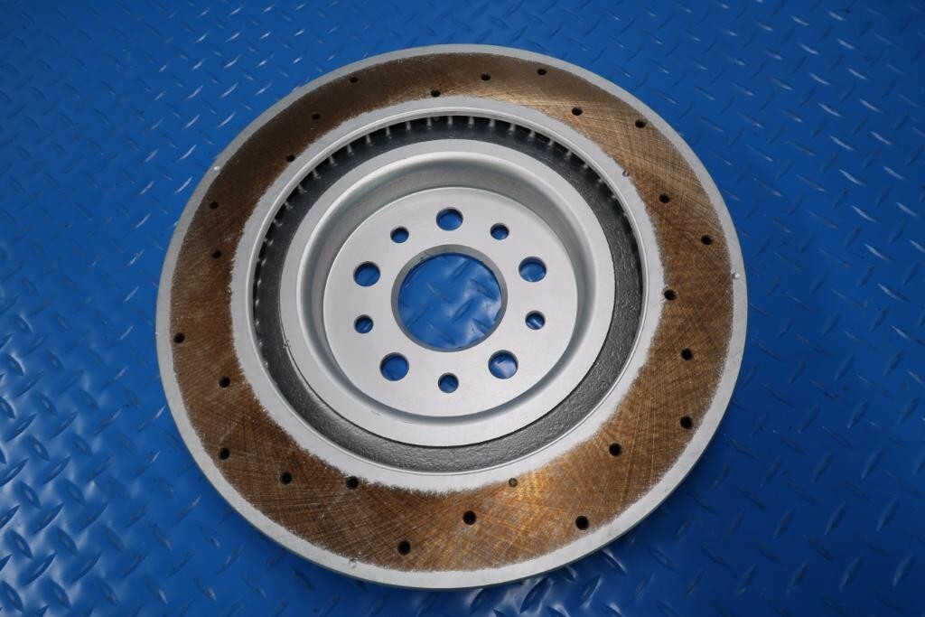 Maserati Ghibli 3.8 Trofeo rear brake pads & rotors TopEuro #12261