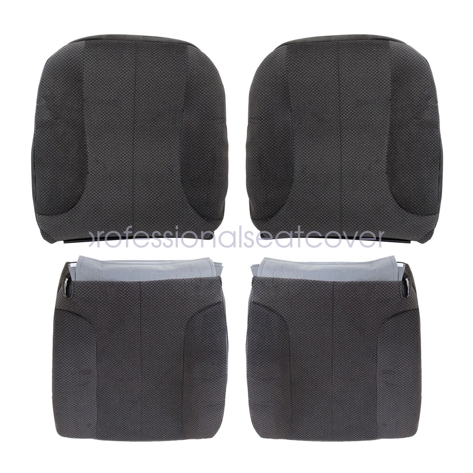Cubierta de asiento de tela y cojín de espuma para Dodge Ram 1500 2002 2003 2004 2005 ambos lados Foto 4 de 4
