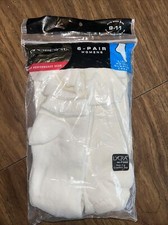 Vintage socks Woman Quarter Crew Light Weight USA 6 Pair Pro spirit Sz 4-10 2000