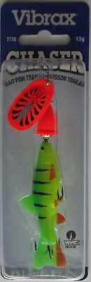 Blue Fox Vibrax CHASER Spinnerbait - 7/16 oz. - Orange Craw - ON SALE!