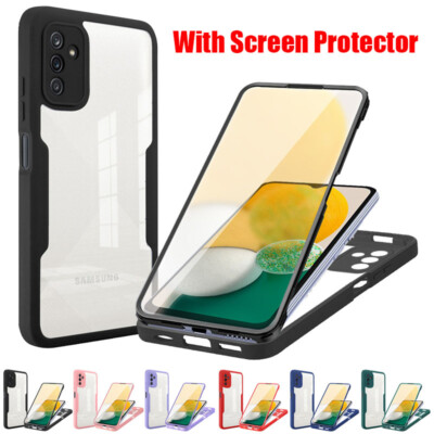 360 Grad Handyhülle für Samsung A57 A17 A56 A36 A16 A55 Schutz Front Back Case