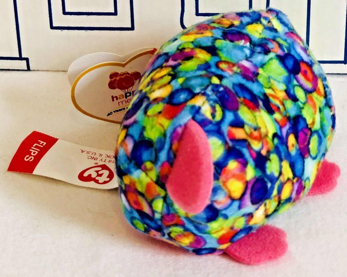 New McDONALDS TY TEENY TYs BEANIE BOOS Flips Platypus Plush Doll