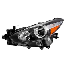 For 2017 2018 Mazda 3 4DR Driver Side Left Halogen Headlight Assembly Lamp