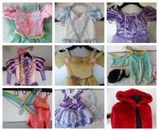 Disney Store Princess/Fairy Size XS 4 dress: SOFIA, RAPUNZEL, ARIEL, AURORA