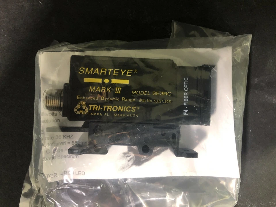 Tri-Tronics Fiber Optic Sensor Mark III Smarteye Red - Image 2 of 4