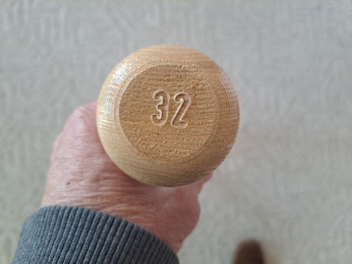 NYJER MORGAN PIRATES NATIONALS BREWERS AUTOGRAPHED BIG STICK BAT W/TUBE PROOF - Picture 5 of 7