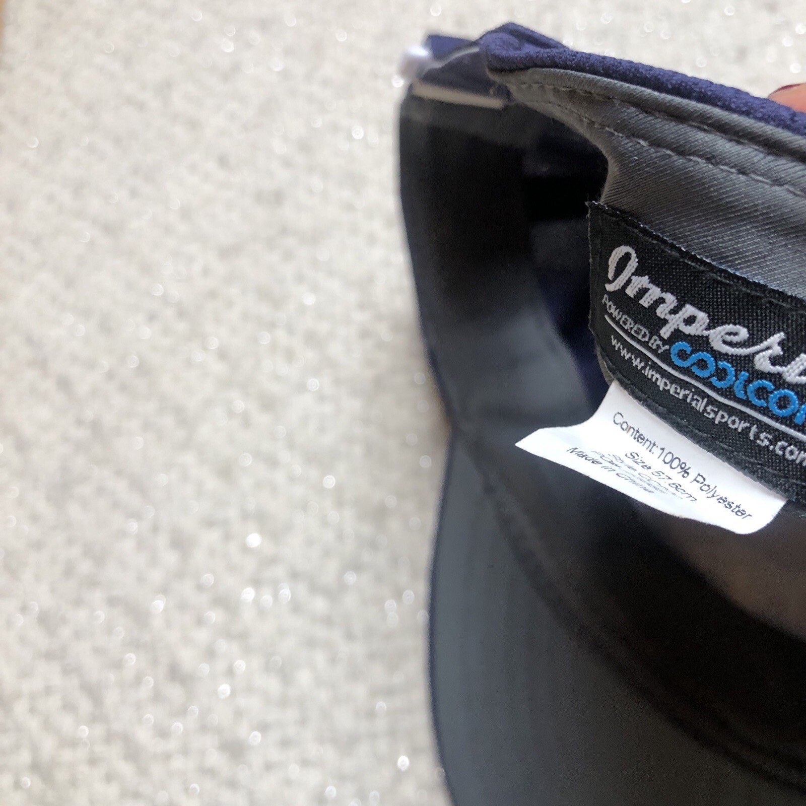 Transmiss cool core blue polyester Strapback Base… - image 5