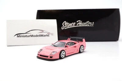 Ferrari F40 LM - Pink - 1:64 - Stance Hunters (F40-03)