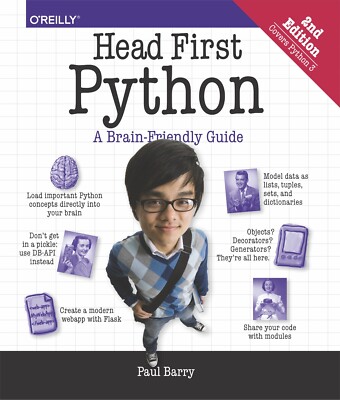 Head First Python: A Brain-Friendly Guide 2nd Edition