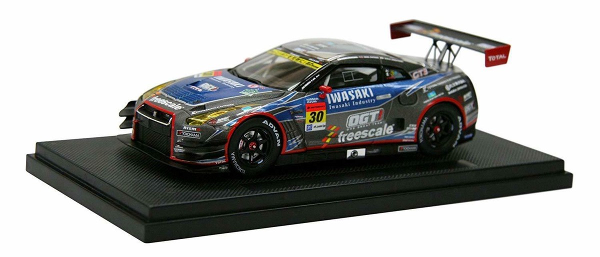 エブロ　スーパー GT　300 　イワサキ　OGT レーシング GT-R EBBRO 1/43 IWASAKI OGT Racing GT-R SUPER GT300 2013 No.30 | eBay