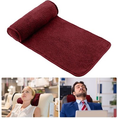 Weysat Recliner Pillow Neck Head Support Roll Non Slip Fleece Adjustable Neck...