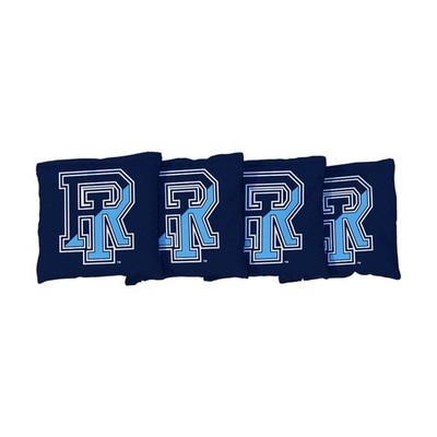 Rhode Island Rams Cornhole Bags Navy 6x6 ACA Regulation Officially Licensed