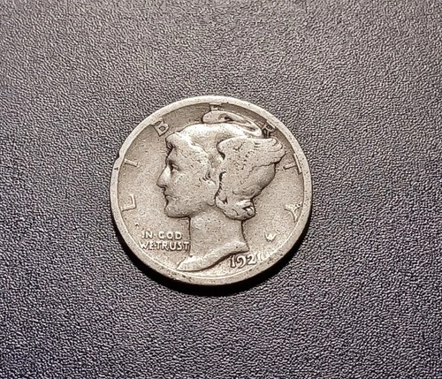 VG 1921-D Mercury Dime (semi-key date)