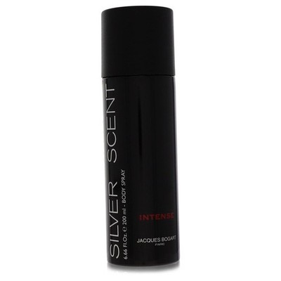 Silver Scent Intense by Jacques Bogart Body Spray 6.6 oz For Men New In Box