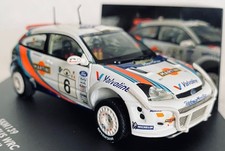 1/43 Ford Focus Wrc Safari Rallye Kenya 2000 White Mini Car Vitesse Limited Edit