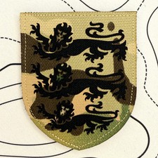 England 3 lions patch
