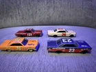 Hot Wheels Vintage Racing 65 Ford Galaxie Stock Car Lot Of 4 Loose