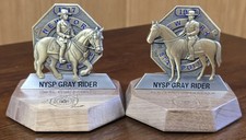 New York State Police Desk Statue