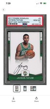 🔥Jayson Tatum  Rookie Next day Auto Psa 10  Celtics 🔥2017-18 Population 3