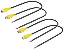 RCA Female to Speaker Cable - Plug Jack Adapter Bare Audio Cable...