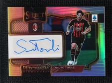 2022 Panini Select Serie A Pitchside Signatures Sandro Tonali #PS-ST Auto 0ms6