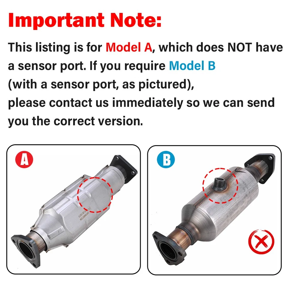 For 1997 1998 1999 2000 2001 Honda Prelude 2.2L L4 Catalytic Converter EPA - Imagem 2 de 4