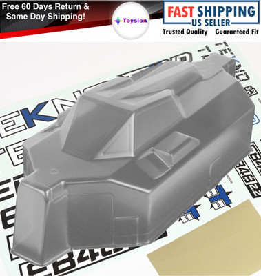 Tekno EB48 2.2 CLEAR BODY shell cover w/Window Mask and decals (TKR9045) TKR9005