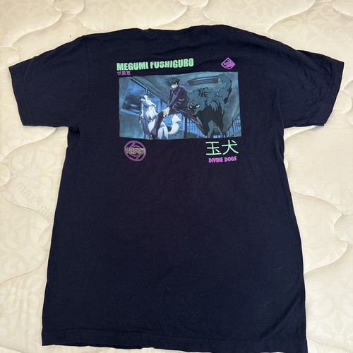 jujutsu kaizen Megumi Fushiguro Divine Dogs shirt medium