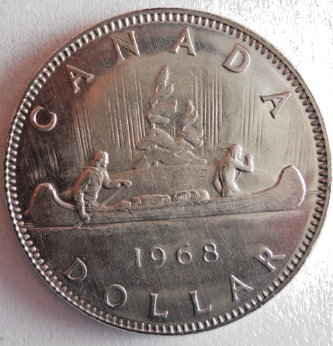 1968 CANADA DOLLAR - High Grade - FREE SHIPPING - Bin #1001