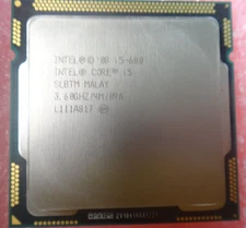 Intel Core i5-680 3.60GHz 2-Core 4MB LGA1156 Desktop CPU Processor 73W SLBTM