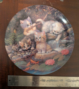 Vintage Cat Plate | eBay