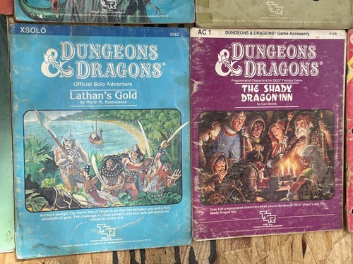 Vintage Lot TSR Dungeons & Dragons Manuals, Modules, Campaign Guides 80s VTG - Picture 8 of 18