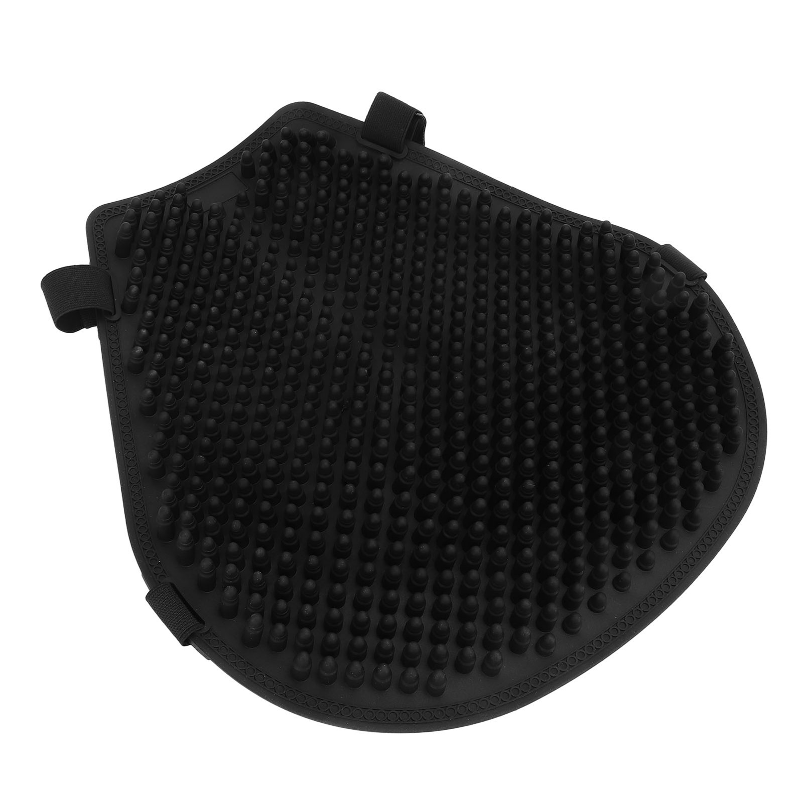 Motorcycle Gel Seat Cushion Cooling Down Shock Absorption Pressure Relieve Black