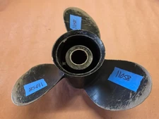 ALUMINUM 13" X 19P MERCURY BLACK MAX PROP, 48-77346A45 19P, FLO TORQ, P11058