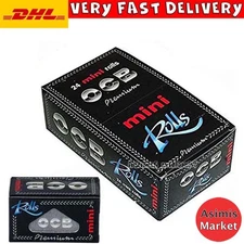 Ocb Rolls Premium Mini Rolling Papers Full Box 24 Packs Length 4 Meters