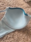 Womens VICTORIA'S SECRET Blue Lined Demi Racerback Bra Size 32DDD Great... — photo 4