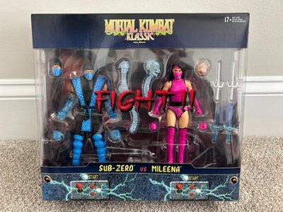 Mortal Kombat Klassic Sub-Zero vs. Mileena 2-Pack