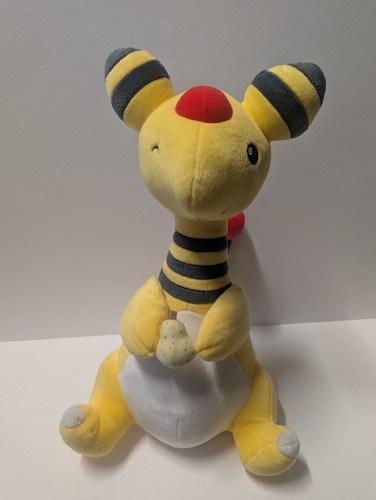 Pokemon Ampharos BIG Plüsch Puppe Mogu Mogu Time 42 cm Neu US VERKÄUFER - Bild 1 von 5