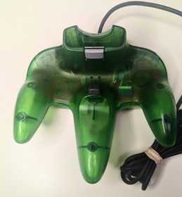 Jungle Green Nintendo 64 N64 Controller Very Good Refurbished 
