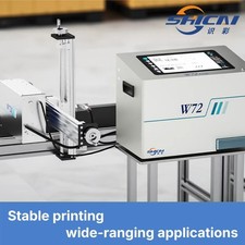 W72 Hot Sale Inkjet Coder 72mm Touch Screen Date QR Barcode Label Printer