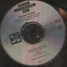 Johannes Brahms: Doppelkonzert / Tragische Ouverture MUSIC AUDIO CD classical