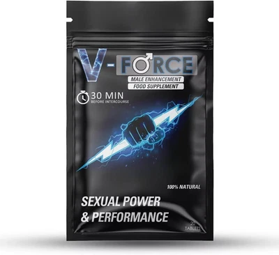 V-Force 20 Pills 100mg - Stronger & Harder Enhanced Strength & Firmness for Men