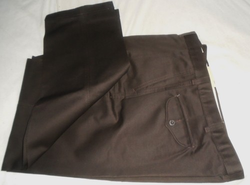 Savane Men's No Wrinkle Comfort Pleated Dress Pants Charcoal 38x32 New W/Tags - Picture 4 of 5