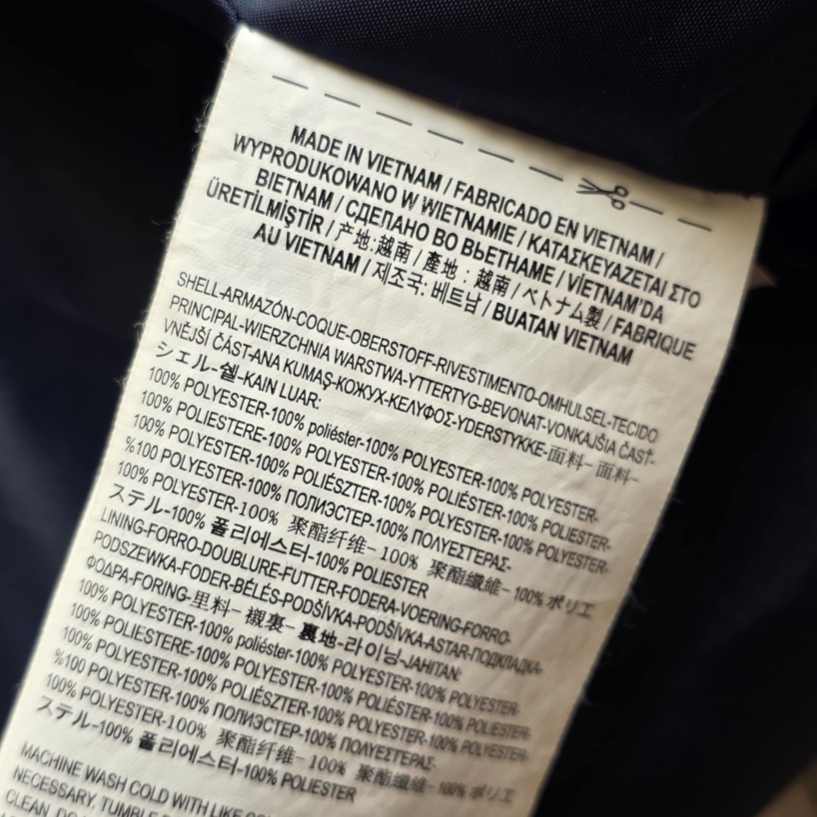 Vans Men's Size XL Jacket Navy  (Windbreaker/Waterproof) thumbnail 8