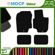 Velour Car Mats To Fit Hyundai I20 2 Mat Clips 2008-2015