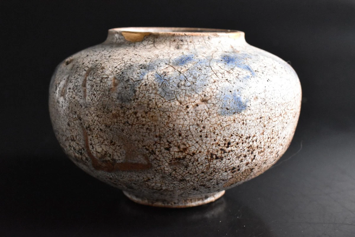 蓝色中国古董花瓶| eBay