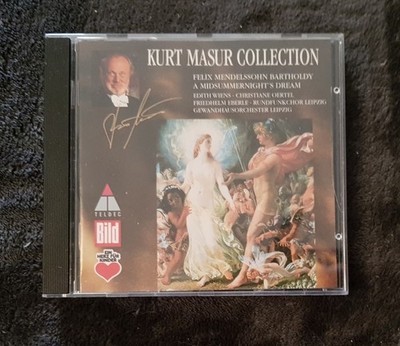 CD... Kurt Masur - Felix Mendelssohn Bartholdy... A Midsummernights Dream