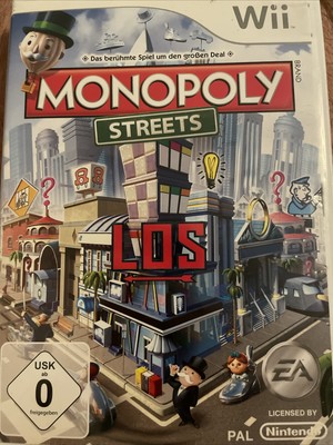 Nintendo Wii Monopoly Streets Videospiel